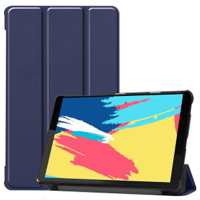 Lenovo Tab M8 FHD TB-8705F Tri-Fold PU Case Navy Lenovo Tab M8 FHD TB-8705F Tri-Fold PU Case Navy