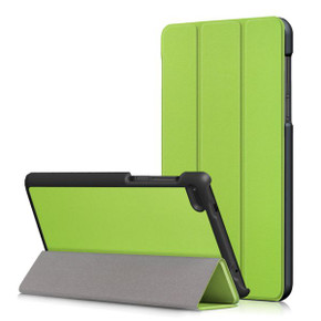 Lenovo Tab 7 Essential TB-7304F Tri-Fold PU Case Green Lenovo Tab 7 Essential TB-7304F Tri-Fold PU Case Green
