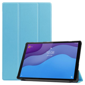 Lenovo Tab M10 HD (2nd Gen) TB-X306F Tri-Fold PU Case LightBlue
