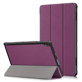 Lenovo Tab E10 TB-X104F Tri-Fold PU Case Purple Lenovo Tab E10 TB-X104F Tri-Fold PU Case Purple