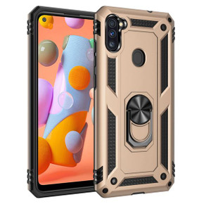 Samsung Galaxy A11      Military Armour Case    Gold