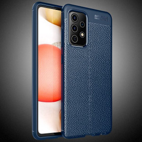 Samsung Galaxy A72 Leather Texture Case Navy Samsung Galaxy A72 Leather Texture Case Navy