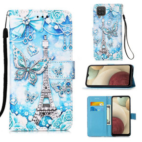 Samsung Galaxy A12      Designer PU Case      EiffelTower