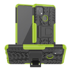 OPPO A15 Heavy Duty Case Green