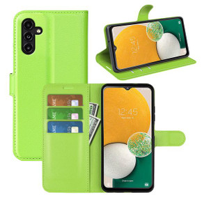Galaxy A14      Pu Wallet Case    [Green]