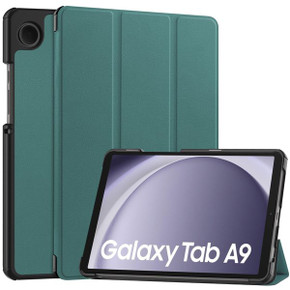 Samsung Galaxy Tab A9 X115    Tri-Fold PU Case    Teal