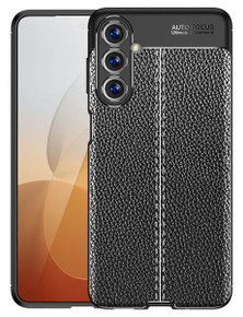 Samsung Galaxy M54 5G      Leather Texture Case    Black
