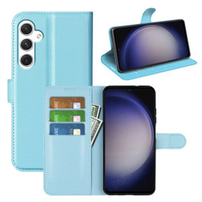 Galaxy S24      Pu Wallet Case    [Lightblue]