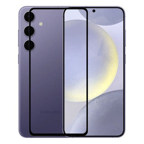 Samsung Galaxy S24+         Tempered Glass Screen Protector Black