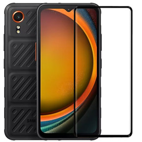 Samsung Galaxy XCover 7         Tempered Glass Screen Protector Black