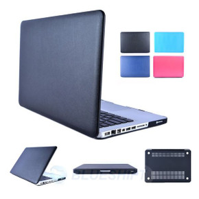 Apple MacBook Air 13" (2012-2017) A1466 Leatherette Hard Case Black Apple MacBook Air 13" (2012-2017) A1466 Leatherette Hard Case Black