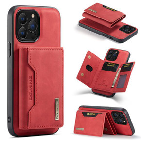 Apple iPhone 15 Pro Magnetic Wallet Red