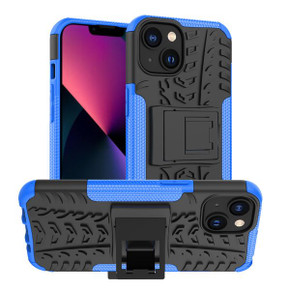Apple iPhone 14 Heavy Duty Case Blue