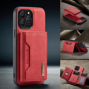 Apple iPhone 13 Pro Magnetic Wallet Red