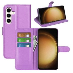 Galaxy S24+      Pu Wallet Case    [Purple]