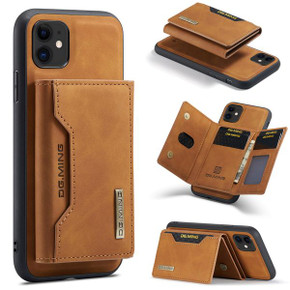 Apple iPhone 11 Magnetic Wallet Brown