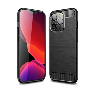 Apple iPhone 13 Pro Carbon Fibre Case Black
