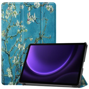 Samsung Galaxy Tab S9FE X510    Designer Tri-Fold Case      PlumTree