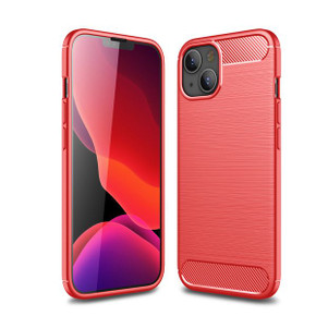 Apple iPhone 13 Carbon Fibre Case Red