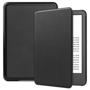 Kindle Touch 6" (11th Gen 2022) Folio PU Leather Case Black