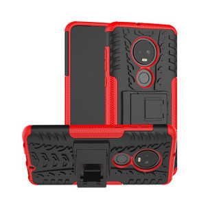 Moto G7/G7Plus Heavy Duty Case Red