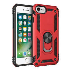 Apple iPhone 7/8/SE(2nd Gen) Military Armour Case Red