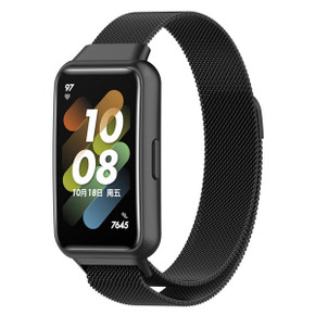 Huawei Band 7      Milanese Loop Strap   Black
