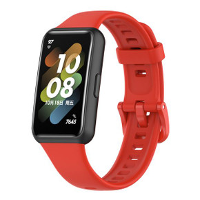 Huawei Band 7      Silicone Strap   Red