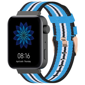 Huawei Watch GT 3 Pro 43mm      Nylon Strap   Black/LightBlue