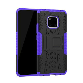 Huawei Mate 20 Pro      Heavy Duty Case    Purple