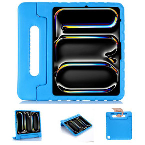 Apple iPad Air 13" (M2, 2024)    EVA Shockproof Case    Blue