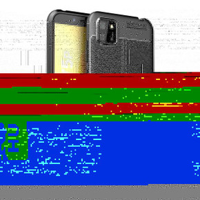 Huawei Y5p      Leather Texture Case    Black