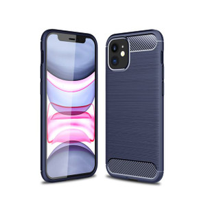 Apple iPhone 12 Mini Carbon Fibre Case Navy