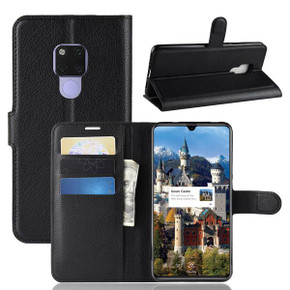Huawei Mate 20X      Pu Wallet Case    [Black]
