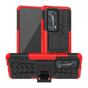 Huawei P40 Pro      Heavy Duty Case    Red