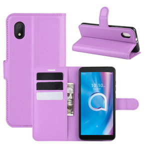 Vodafone Smart P11      Pu Wallet Case    [Purple]