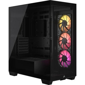 Corsair 3500X Argb Tempered Glass Mid-Tower Pc Case Black