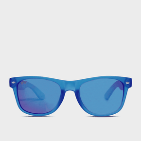 Moana Road 50/50s Sunglasses [Blue w/ Refl Lens - 461]
