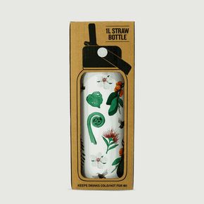 Moana Road Drink Bottle [ Native Flora 1L - 680]