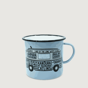Moana Road Enamel Mug [ NZ Surfing - 647b]