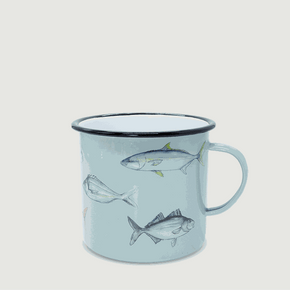 Moana Road Enamel Mug [ NZ Fishing Club - 648b]