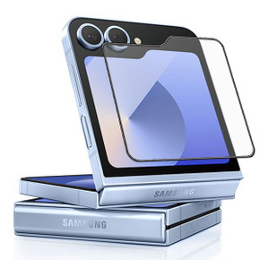 Samsung Galaxy Z Flip 6         Tempered Glass Screen Protector [Black]