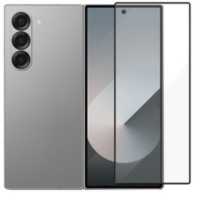Samsung Galaxy Z Fold 6         Tempered Glass Screen Protector [Black]