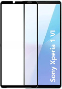 Sony Xperia 1 Vi         Tempered Glass Screen Protector [Black]