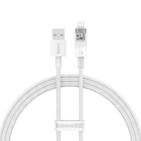 Baseus Usb Type-A To Lightning  [White]   [1M]