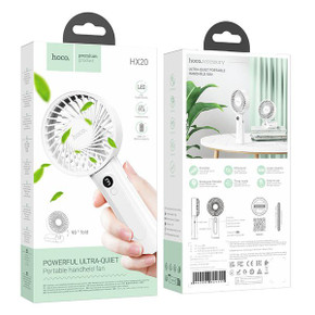 Hoco Portable Electric Fan w/ Handheld & Foldable (HX20)