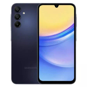 Samsung Galaxy A15 SM-A155/DS Mobile Phone [ 128GB / 4GB RAM - Blue Black ]