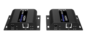 LENKENG HDbitT HDMI Extender over IP Kit - 4K@60Hz, 120m Range, Transmitter & Receiver, LKV483