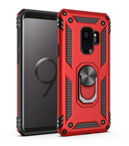 Samsung Galaxy S9      Military Armour Case    Red