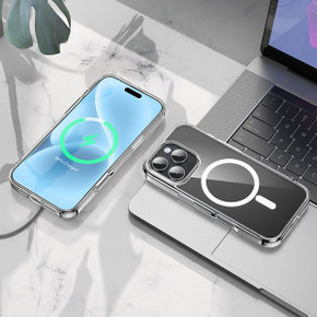 Magnetic Clear Case w/ 4 Corner Air Cushion (MAG) [iPhone 16 Pro]